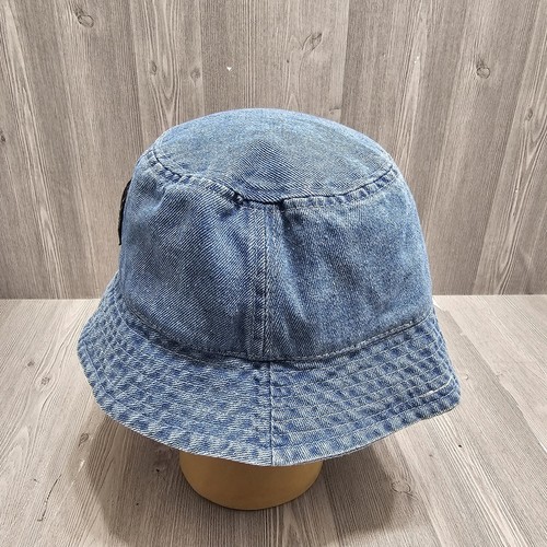 Sombrero vaquero cubo azul abejorro lavado medio - Imagen 2 de 5