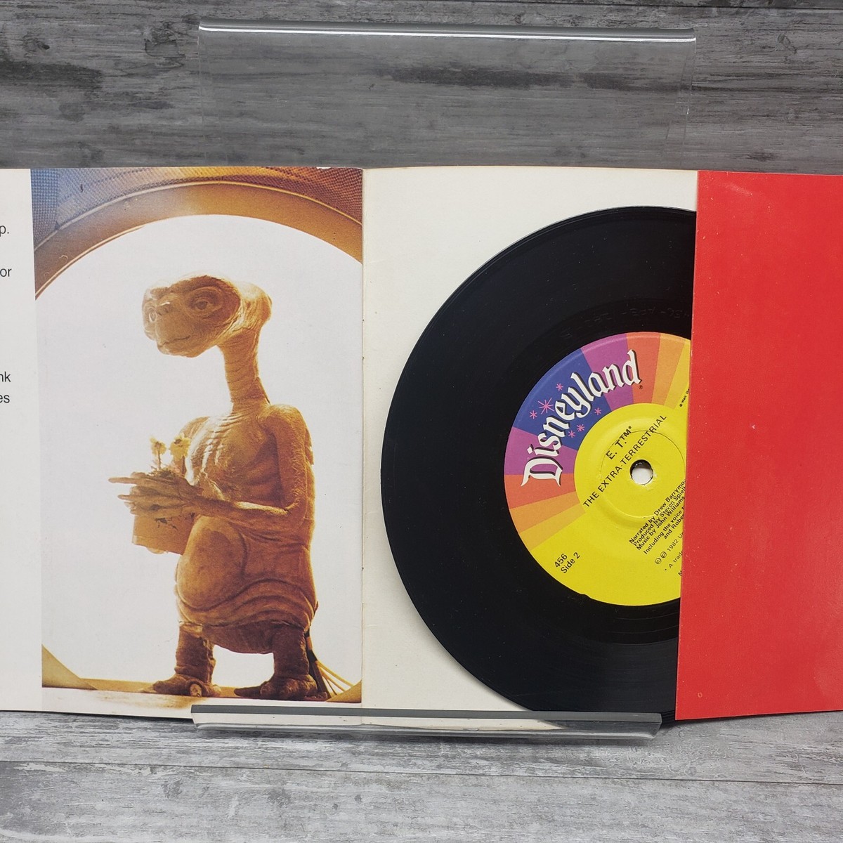 E.T. The Extra-Terrestrial As Told By Gertie Book And Record 1982