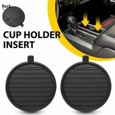 2x Center Console Cup Holder Insert Fit Ford F150 Expedition JL3Z-1513562-AA H