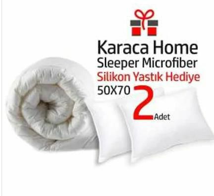 Karaca Home Microfiber Double Comforter 195X215 + 2Pcs Pillow Karaca Home Microfiber Double Comforter 195X215 + 2Pcs Pillow