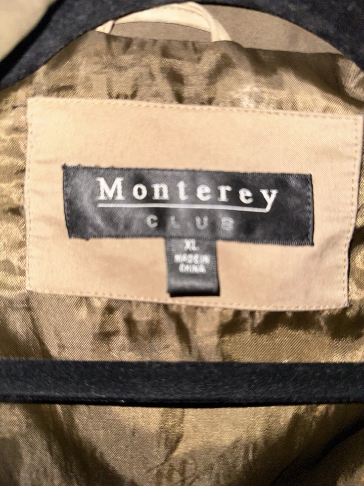 Chaqueta Monterey Club Marrón Claro XL Preppy Foto 3 de 4