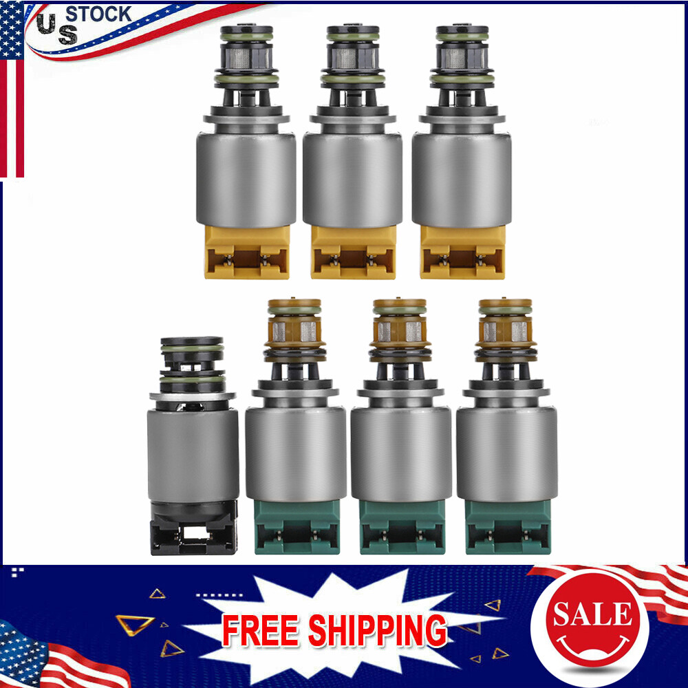7X ZF 6HP19 6HP26 6HP32 Transmission Solenoid kit For 2005-2011 Aston Martin DB9