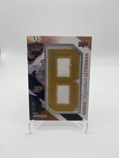 2011 upper deck football : Rookie Signature Letterman : RSL-RK Ryan Kerrigan