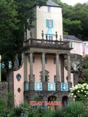 FOTO WALISISCHE KÜSTE PORTMEIRION DORF (7) ENTWORFEN UND GEBAUT VON SIR CLOUGH WILL