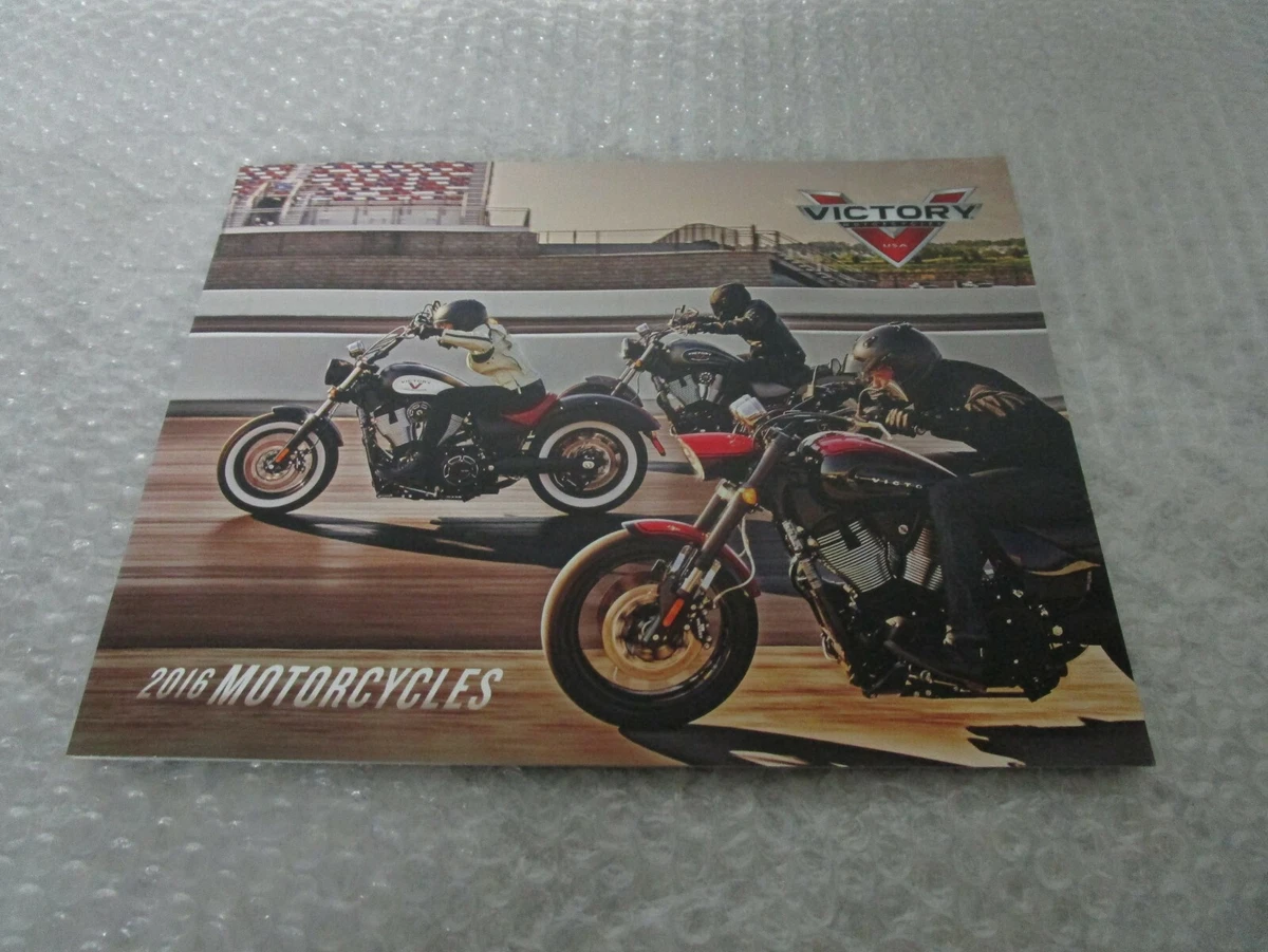 2016 Victory Motorcycles Dealer Sales Brochure eBay