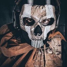 Call of Duty Warzone 2Call of Duty Same Skull Ghost Mask Mask Headgear cosplay