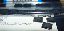 7-Microchip Technology-PIC16F627-04/SO-8-bit Microcontroller MCU 1.75KB 224 RAM
