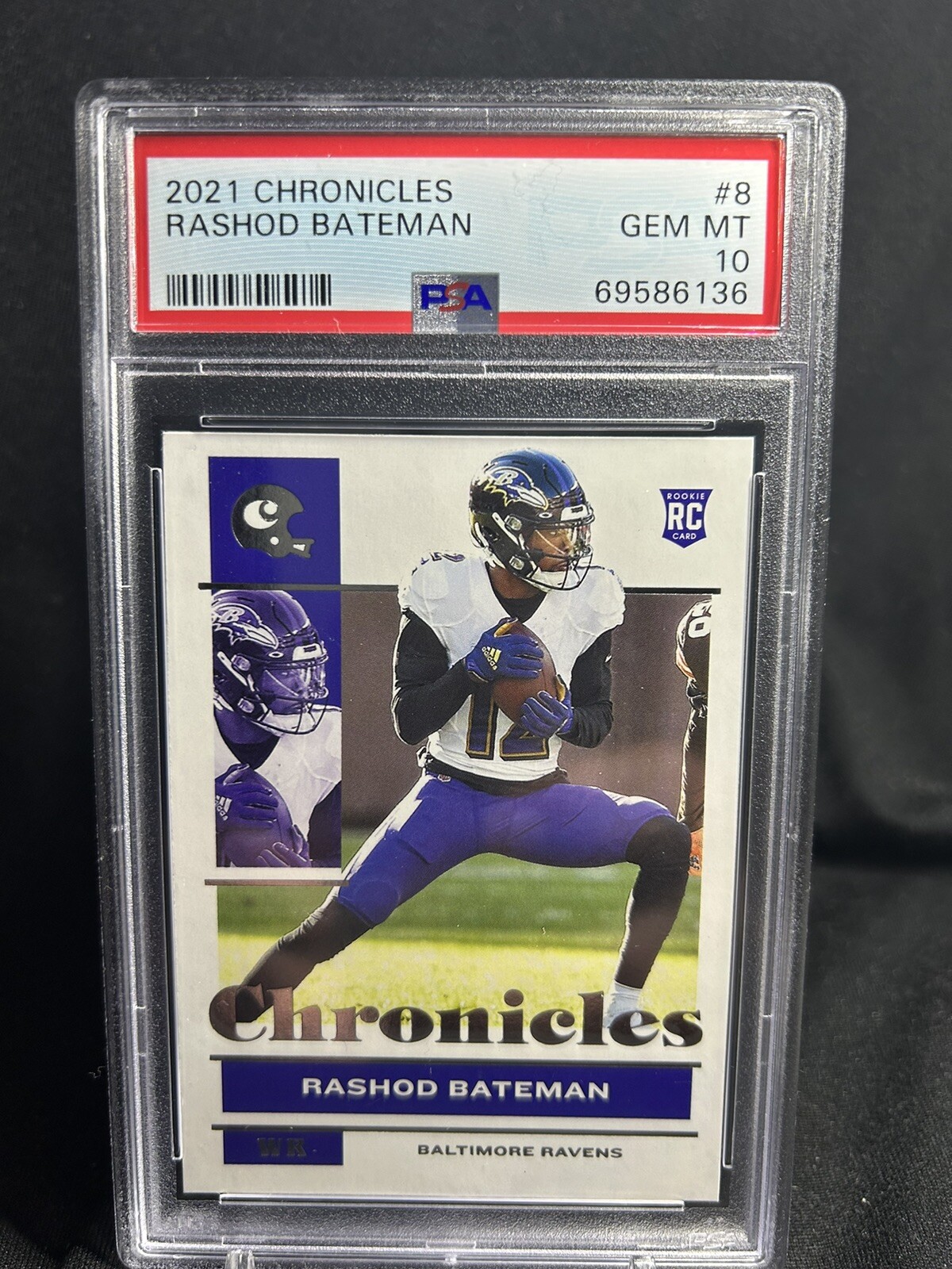 Rashod Bateman Panini Chronicles #8 Base