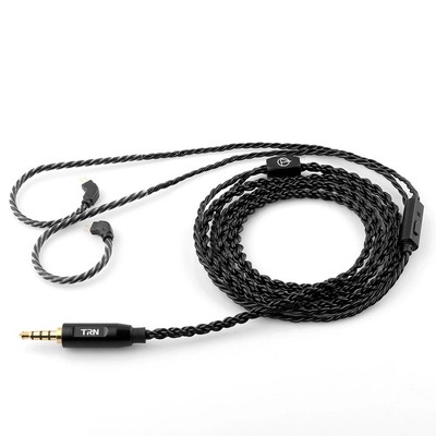 TRN Kopfhörer Kabel 3,5 mm Audiokabel Korrosionsschutz lange Lebensdauer