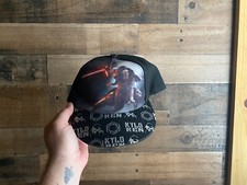 Star Wars Kylo Ren Snapback Hat Kids Boys Girls movie Film All Over Bill Cap