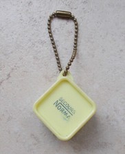 Vintage NORMA Light Bulbs Keychain key ring France french antique vtg old 50s #3
