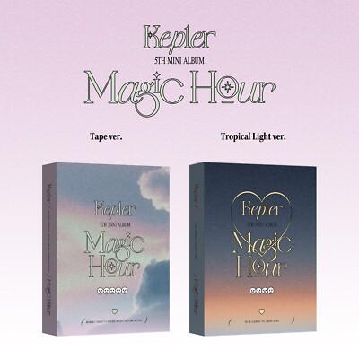 Kep1er 5th Mini Album [MAGIC HOUR] Unit Random Ver. CD+Book+Post+P.Card+F.Poster