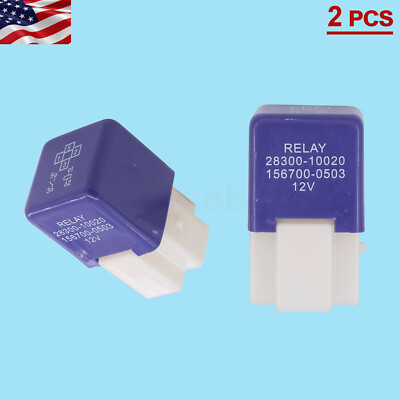 2 Starter Relay For Toyota Echo Tacoma Lexus RX300 SC300 SC400 SC430 28300-10020