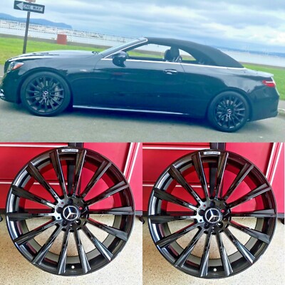 MERCEDES 19 INCH RIMS WHEELS SET 4 NEW 19/8.5 19/9.5 Sl500 Sl550