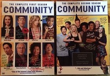 Lot of 2 Community DVD Box Sets The Complete First  Second Season One 1  2 Two