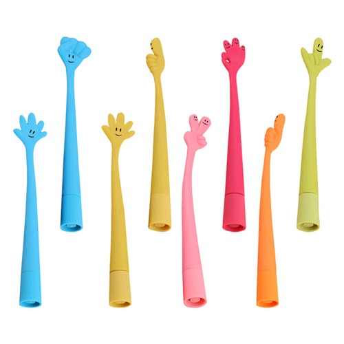 8 Pcs Cartoon Emoticon Pen Student Child Nice Ballpoint Pens Inspirational - Afbeelding 6 van 12