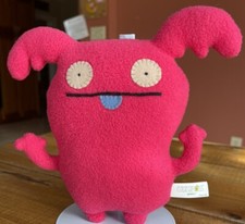 2009 Little Uglys 8" UGLY DOLL Pink Uppy Plush