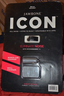 Jawbone ICON Bluetooth Headset new wireless noise cancelling