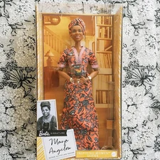 Dr. MAYA ANGELOU Barbie Inspiring Women Black Label Doll by Mattel GYH04 2021