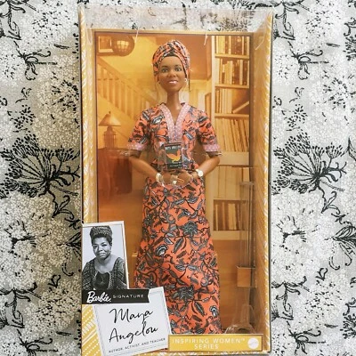 Dr. MAYA ANGELOU Barbie Inspiring Women Black Label Doll by Mattel GYH04 2021