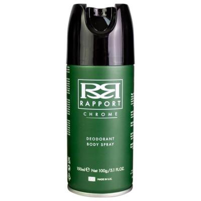 Rapport Chrome Deodorant Body Spray 150ml | eBay