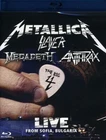 THE BIG 4 LIVE FROM SOFIA BULGARIA BLU RAY USED LIKE NEW METALLICA SLAYER ANTH..