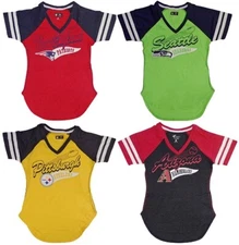 G-III Sports Women's NFL/MLB Bases Loaded V-Neck T-Shirt - Choose Team