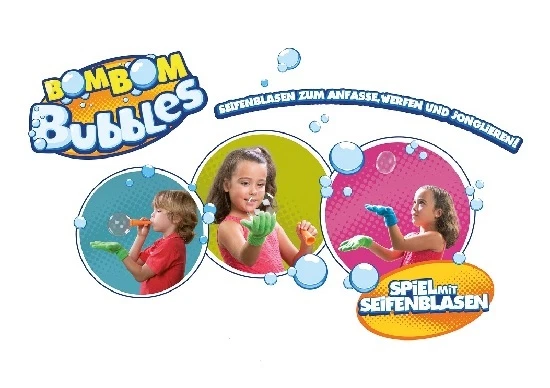 Seifenblasen BomBom von Splash Toys magische Seifenblasen Set m Handschuh - Bild 2 von 4