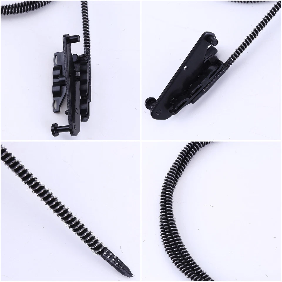 Sunroof Glass Cables Track Assembly Set Black For Ford Expedition 2018 2019-2020 - Image 3 of 4