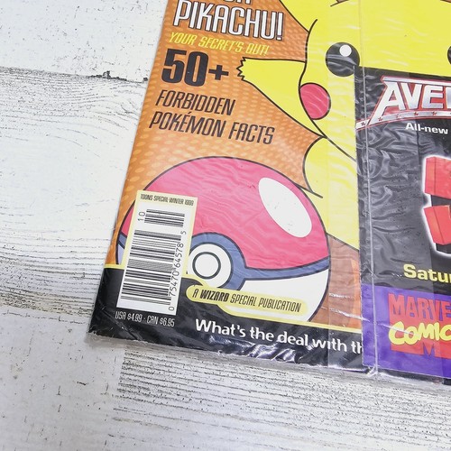 1999 Winter- Toons Magazine Uh-Oh Pikachu Pokemon Cover - Bagged - Picture 4 of 10