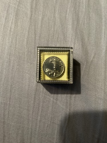 Police Officer Tie Tack Pin - Antique Silver Badge Design (0.75") With Plastic Case - View #7