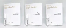 3X Maison Francis Kurkdjian MFK Aqua Universalis Eau de Toilette Unisex EDT 2ml