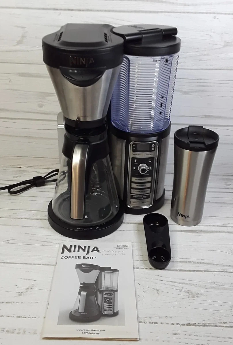 Ninja Coffee Bar Brewer with Glass Carafe Stainless Steel  - Best Buy