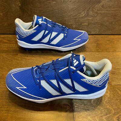 NEW Adidas Adizero Afterburner 7 Metal Baseball Cleats Royal  display picture 1