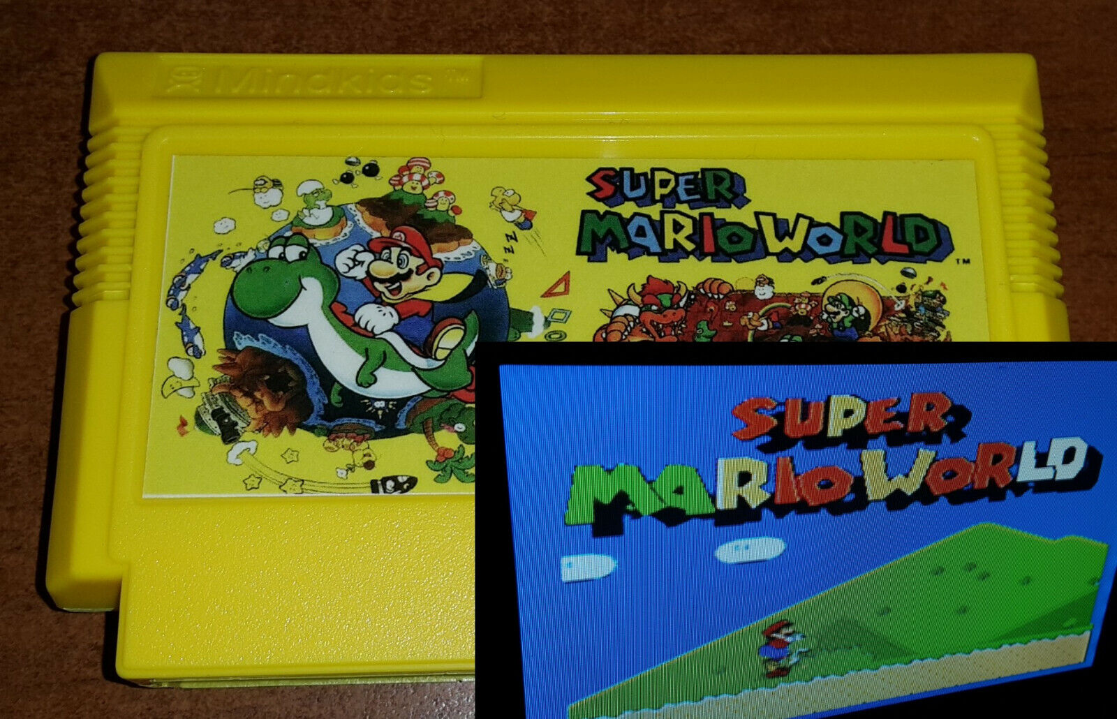 Super Mario World: Pegasus Famicom Famiclone Dendy NES cartridge ...