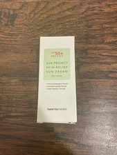 THANK YOU FARMER Sun Project Skin-Relief Sun Cream 50ml Sunscreen SPF 50