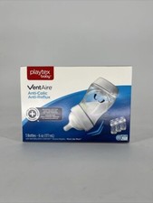 Playtex Baby VentAire Bottle Helps Prevent Colic Reflux 6 Oz, 3 count, BRAND NEW