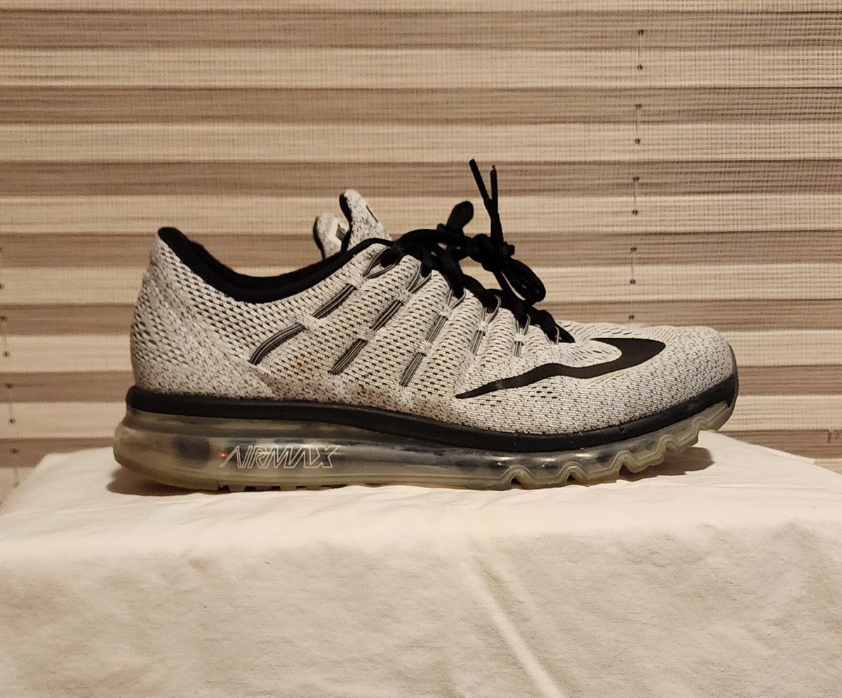 Nike Air Max 2016 Oreo White Black 806771 101 Men\'s Size 10.5 Nike Air Max 2016 Oreo 806771-101 Men main image 4