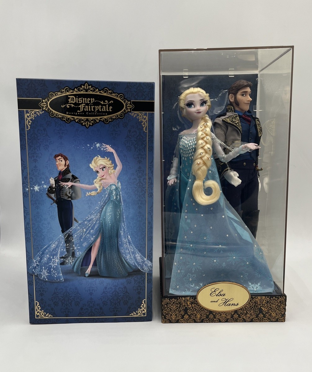 Disney Store Fairytale Designer Collection Frozen Elsa Hans Heroes