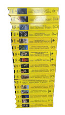 National Geographic VHS Lot of 17 Yellow Spine Wildlife Nature History Docu