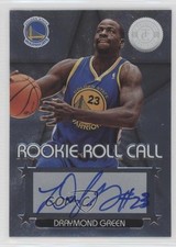 2012-13 Totally Certified Rookie Roll Call Silver Draymond Green #76 Auto 3d3