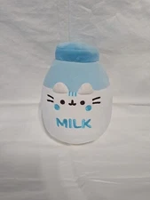 Pusheen the Cat Gund 6'' Blue Milk Bottle Plush Toy 2025 Claire’s Exclusive READ