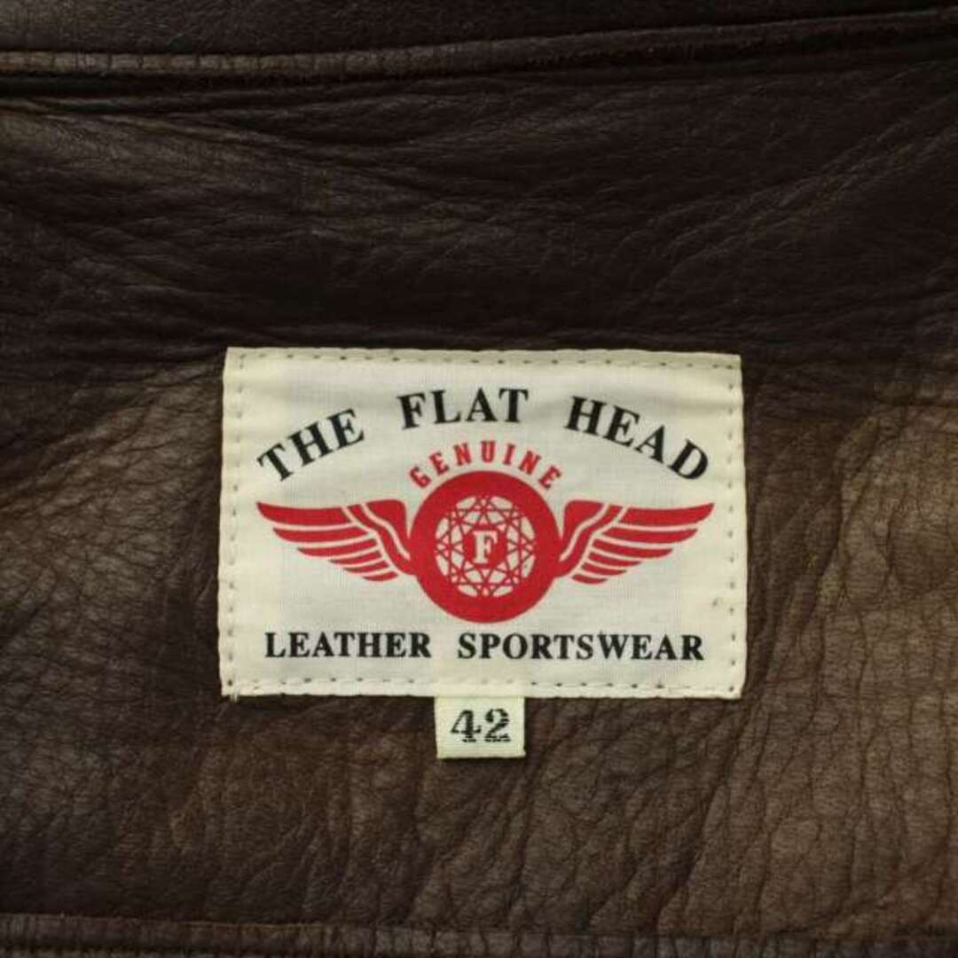 The Flathead FLAT HEAD Jacket Blouson Outer Deers… - image 4