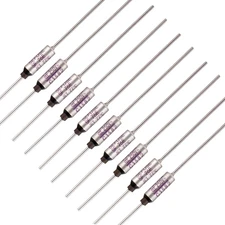 SF76E SEFUSE 10A 250V Thermal Fuses 77 Degrees Celsius Thermal Cutoffs (Pack of 