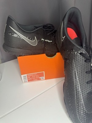 Nike Phantom GT2 Club TF Football Cleats Black US Size 13 Medium