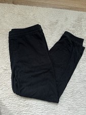 Uniqlo Herren Hose Größe XL Schwarz Stoff