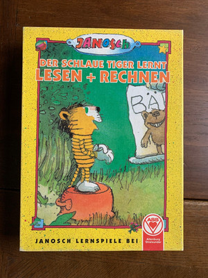 Janosch  Der schlaue Tiger lernt Lesen + Rechnen Altenburg Vollständig