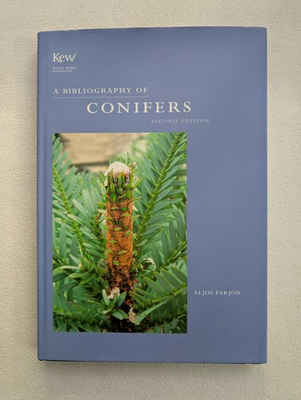 #ad #ad A Bibliography of Conifers Second Edition by Aljos Farjon Hardcover $17.95