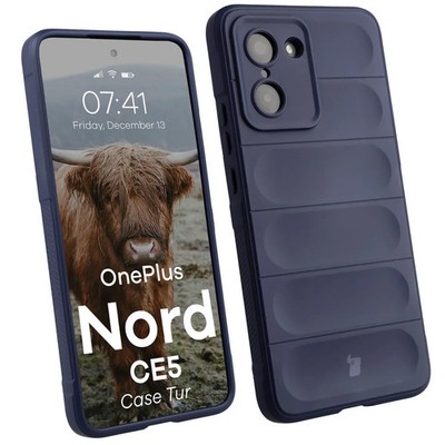 Handyhülle für OnePlus Nord CE5 5G Bizon Case Cover Schutz Hülle Etui Dunkelblau