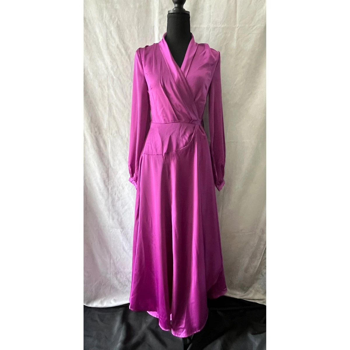 long sleeve faux suede dress Adrianna Papell Long Sleeve Microsuede Shift Mini Dress